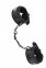 Наручники WHIPSMART DIAMOND HAND CUFF BLACK (T160586)