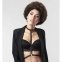 Портупея MAZE Bijoux Indiscrets с ошейником и одним пересечением, черная (B0219)