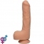 Фалоімітатор Doc Johnson The D - Uncut D - 9 Inch With Balls ULTRASKYN, діаметр 4,5 см, необрізаний (SO3499)
