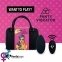 Вибратор в трусики FeelzToys Panty Vibrator Black с пультом ДУ, 6 режимов работы, сумочка-чехол (SO3851)