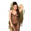 Платье в пол с люрексовой ниткой и стрингами Penthouse - Love on Fire Black M/L (SO4351)