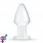 Стеклянная анальная пробка Gildo Glass Buttplug No. 25 (SO4416)