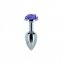 Металлическая анальная пробка Lux Active – Rose Anal Plug – Purple (SO5573)