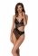 Боди с ажурным лифом Christa Body black XXL/XXXL — Passion (SO5755)