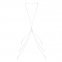 Ланцюжок для тіла Bijoux Indiscrets Magnifique 8 Body Chain - Silver, прикраса для тіла (SO5923)