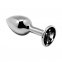 Анальная пробка Alive Mini Metal Butt Plug Black L (SO6006)