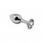 Анальна пробка Alive Mini Metal Butt Plug White S (SO6009)