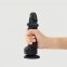 Реалістичний фалоімітатор Strap-On-Me Sliding Skin Realistic Dildo Black - XL, ефект рухливої шкіри (SO6258)