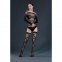Комплект: боді та панчохи Moonlight Model 06 Black (SO6339)