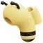 Вакуумный стимулятор с микротоками CuteVibe Beebe Yellow, на палец (SO6550)