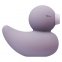 Вакуумний вібратор-качечка CuteVibe Ducky Grey (SO6552)