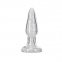 Стеклянная анальная пробка Pillow Talk - Fancy - Luxurious Glass Anal Plug (SO6833)