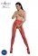 Эротические колготки-бодистокинг Passion ECO S003 red (SO7091)