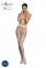 Эротические колготки-бодистокинг Passion ECO S004 white (SO7095)
