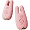 Смарт-вібратор для грудей Zalo - Nave Coral Pink, пульт ДК, робота через додаток (SO7491)