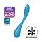 Універсальний вібратор Satisfyer G-Spot Flex 5+ Petrol (SO7804)
