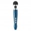 Вибромассажер DOXY Die Cast 3R Blue Flame, очень мощный, питание 220В, металлический корпус (SO8023)