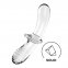 Скляний дилдо Satisfyer Double Crystal (Transparent) (SO8784)