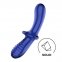 Скляний дилдо Satisfyer Double Crystal (light blue) (SO8787)