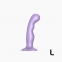 Насадка для страпона Strap-On-Me Dildo Plug P&G Lilas Metallic L (SO9004)