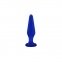 Скляна анальна пробка CRYSTAL TAPERED GLASS PLUG MEDIUM BLUE (T280616)