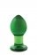 Скляна пробка NS Novelties CRYSTAL MEDIUM GREEN (T280147)