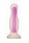 Анальна пробка, що світиться Dream Toys RADIANT SOFT SILICONE GLOW IN THE DARK PLUG MEDIUM PURPLE (DT22044)