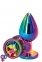 Райдужна анальна пробка REAR ASSETS RAINBOW, M (T280794)