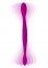 Вибратор двойной нереалистичный TOY JOY Infinity фиолетовый, 37 х 3.5 см (TJ10396)