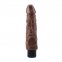 Вибратор реалистик мулат 9 inch Vibrating Hard On-Brown, 23х4.5 см (522061)