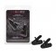 Зажимы на соски с вибрацией California Exotic Novelties, черные, 7 см (CE12921-1)